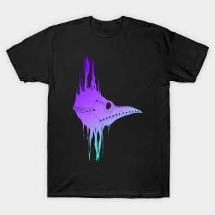 Colorful drippy plague doctor T-Shirt